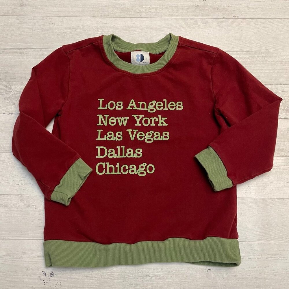 Dot dot smile‎ city sweatshirt size 7